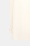 Blusa satén broche