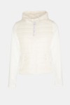 Chaqueta acolchada efecto neopreno