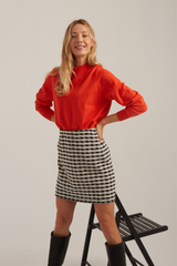 Minifalda Tweed bicolor